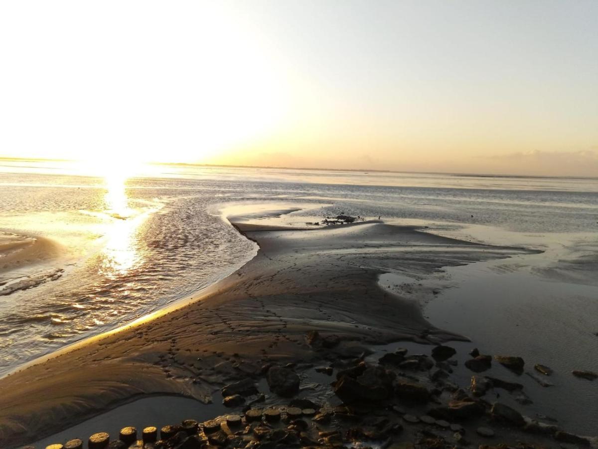 Haus Meererleben - Urlaub Mit Hund An Der Nordsee Schweiburg Luaran gambar