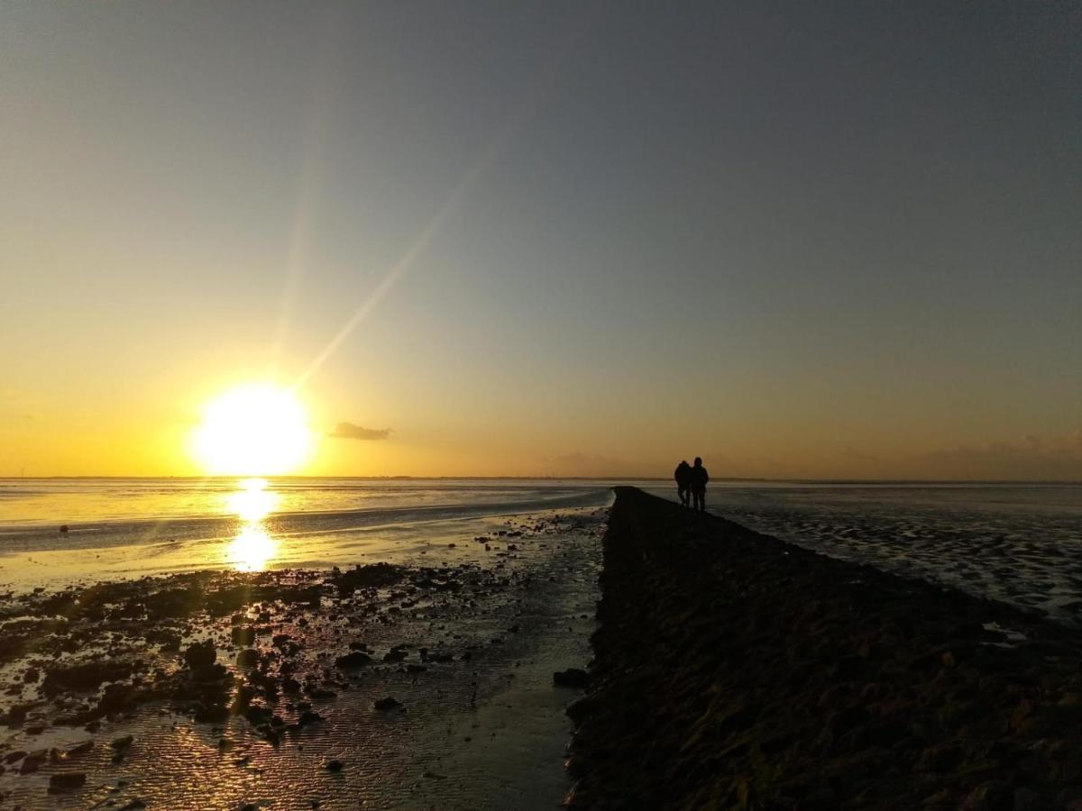 Haus Meererleben - Urlaub Mit Hund An Der Nordsee Villa Schweiburg Luaran gambar